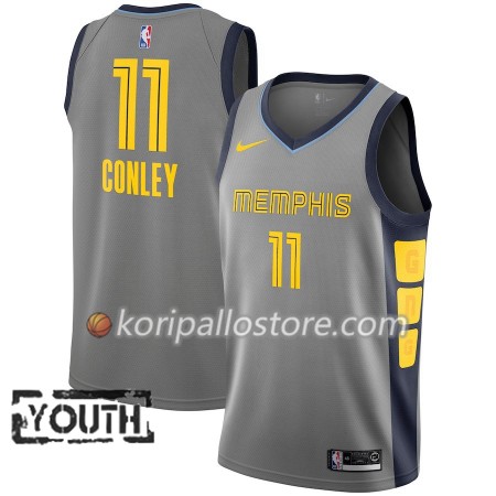 Memphis Grizzlies Mike Conley 11 2018-19 Nike City Edition Harmaa Lasten Pelipaidat Swingman